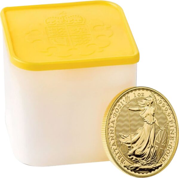 10 x 1 Unze Gold Britannia 2022